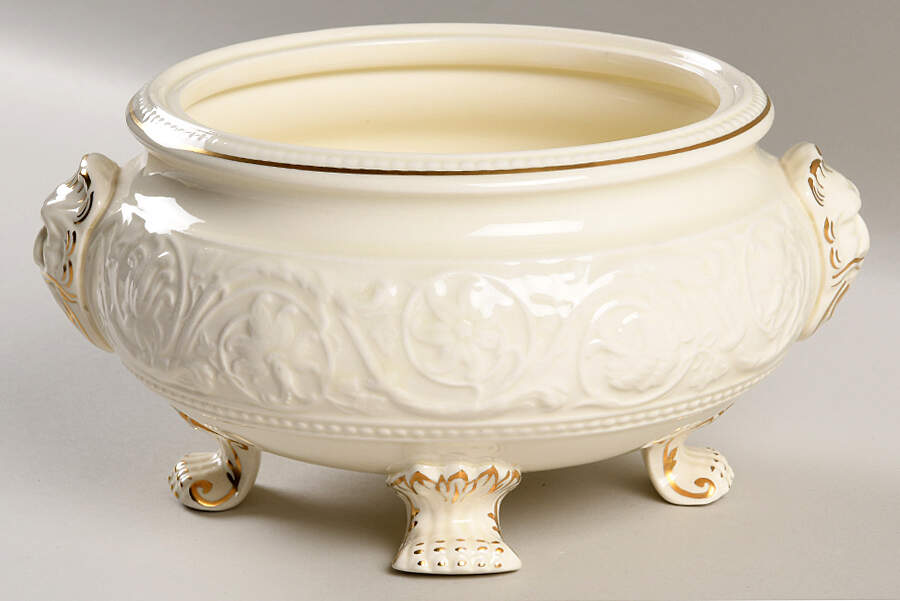Athenian Gold Round Vegetable No Lid by Wedgwood-1