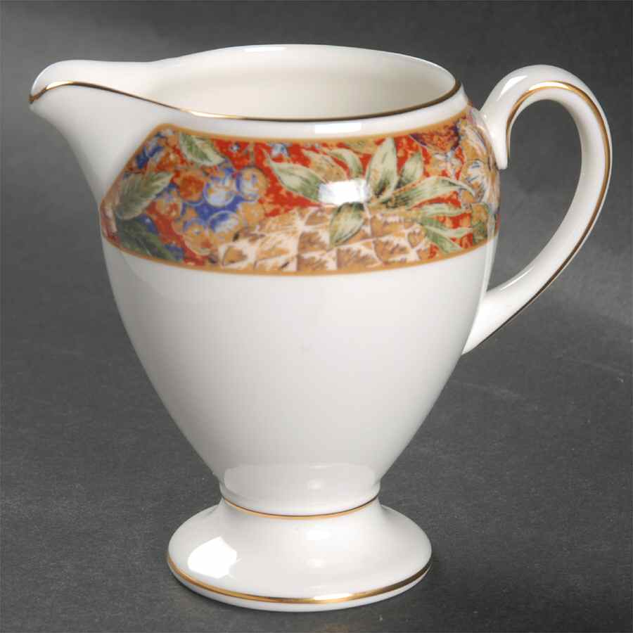 Augustus Globe Shape Creamer by Wedgwood-1