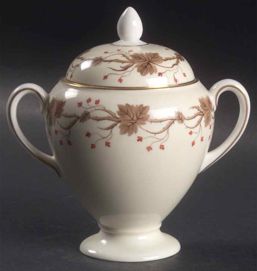 Autumn Sugar Bowl & Lid by Wedgwood-1