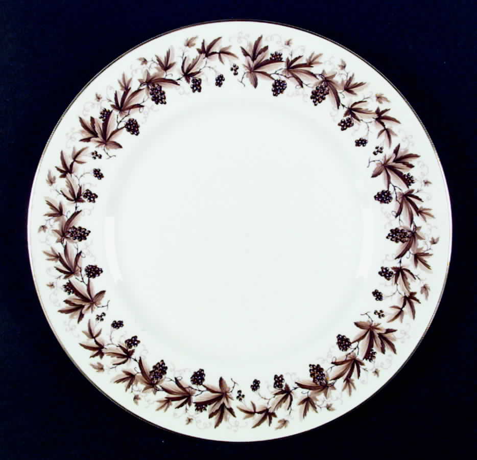 Autumn Vine (Gold Trim) Dinner Plate by Wedgwood-1
