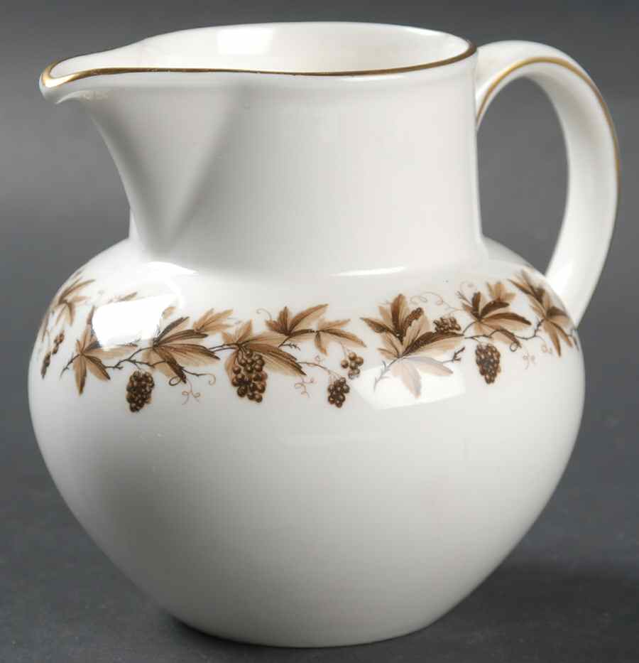 Autumn Vine (Gold Trim) Creamer by Wedgwood-1