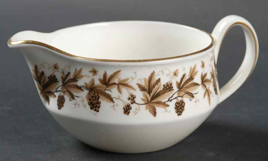 Autumn Vine (Gold Trim) Creamer by Wedgwood-1