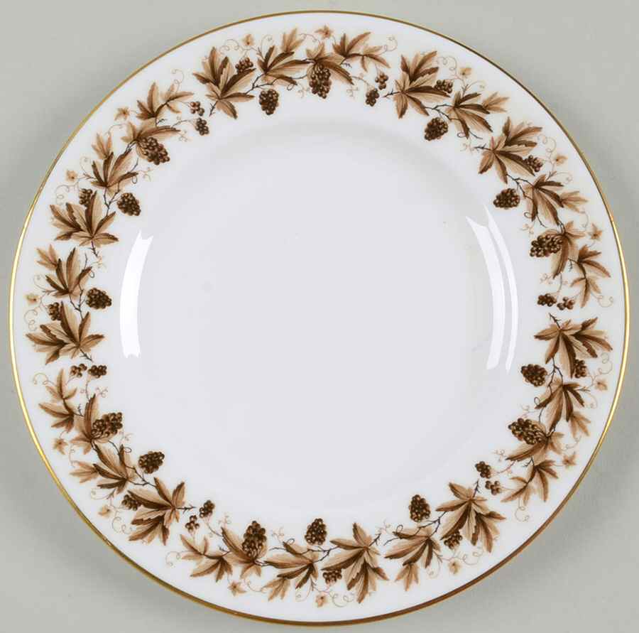 Autumn Vine (Gold Trim) Bread & Butter Plate by Wedgwood-1