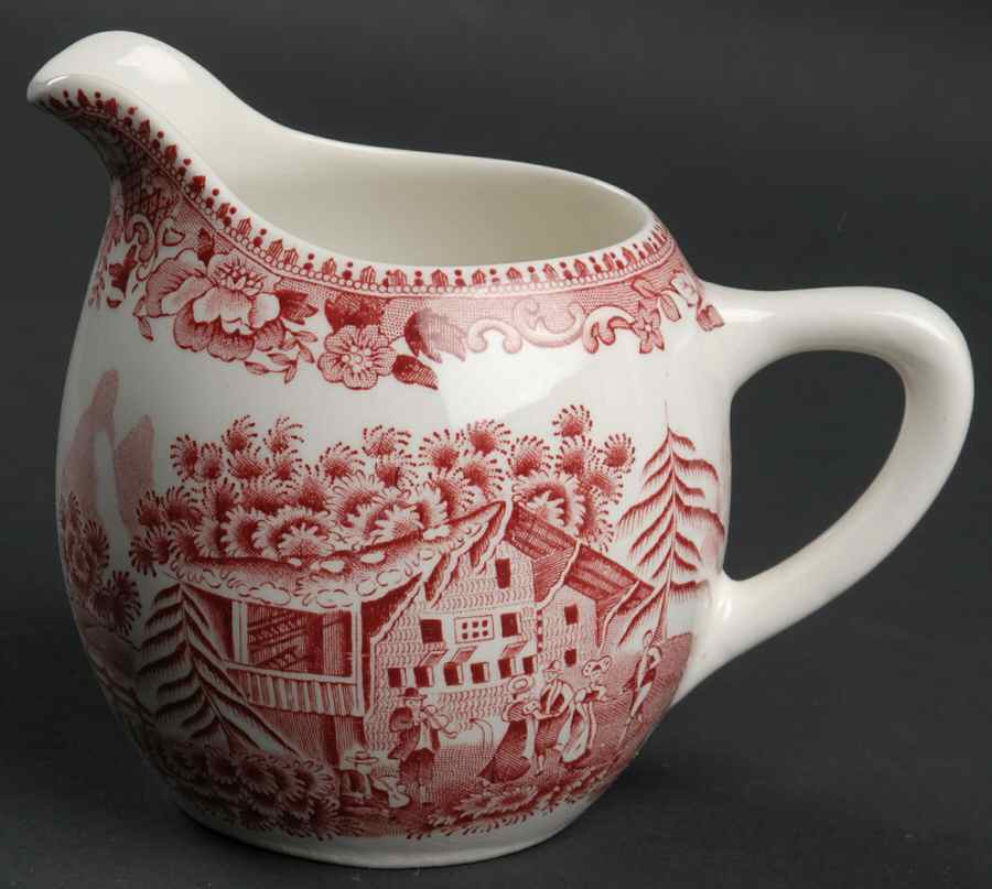 Avon Cottage Pink (Smooth) Creamer by Wedgwood-1