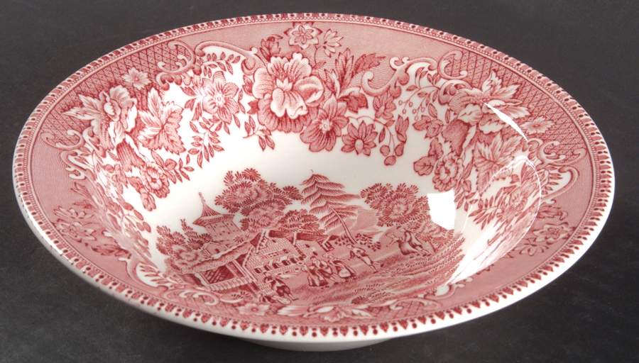 Avon Cottage Pink (Smooth) Rim Cereal Bowl by Wedgwood-1