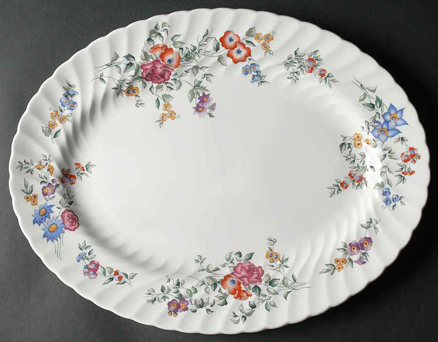 Avebury 15" Oval Serving Platter by Wedgwood-1