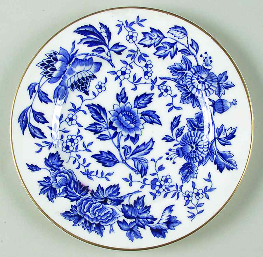 Avon Blue Bread & Butter Plate by Wedgwood-1