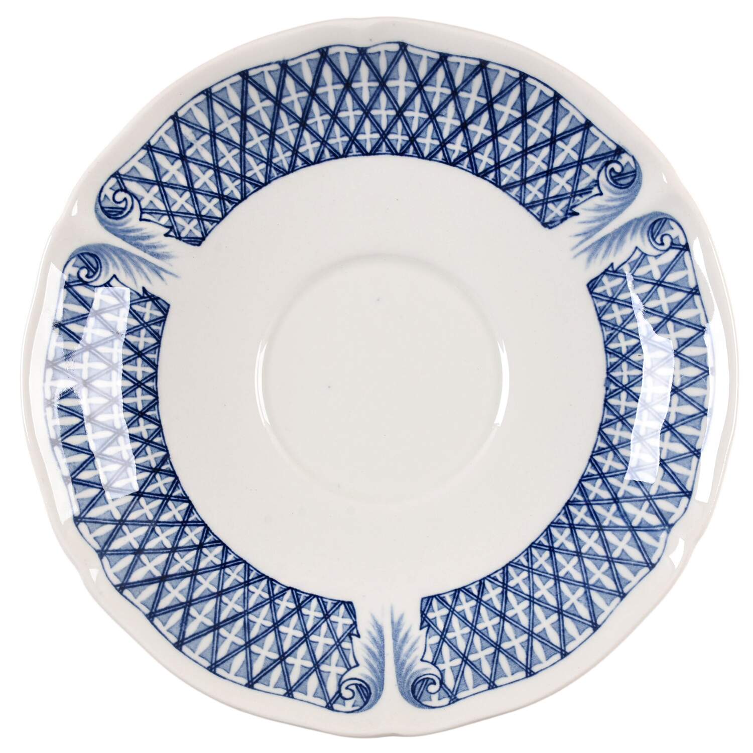 Avocado Blue Saucer by Wedgwood-1
