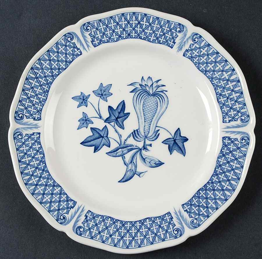 Avocado Blue Bread & Butter Plate by Wedgwood-1