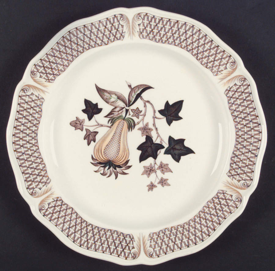 Avocado Yellow Dinner Plate by Wedgwood-1
