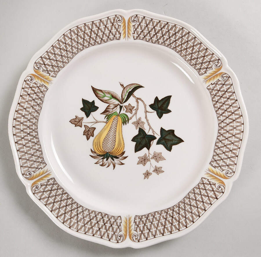 Avocado Yellow Luncheon Plate by Wedgwood-1