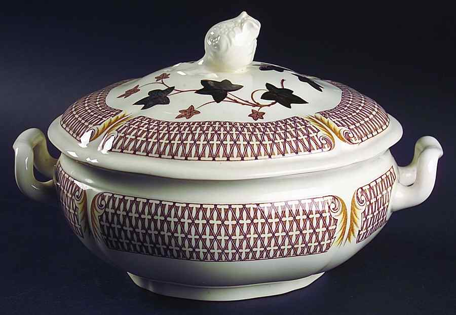 Avocado Yellow Round Covered Vegetable by Wedgwood-1