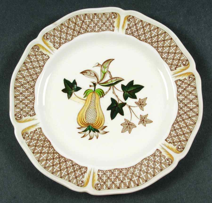 Avocado Yellow Bread & Butter Plate by Wedgwood-1