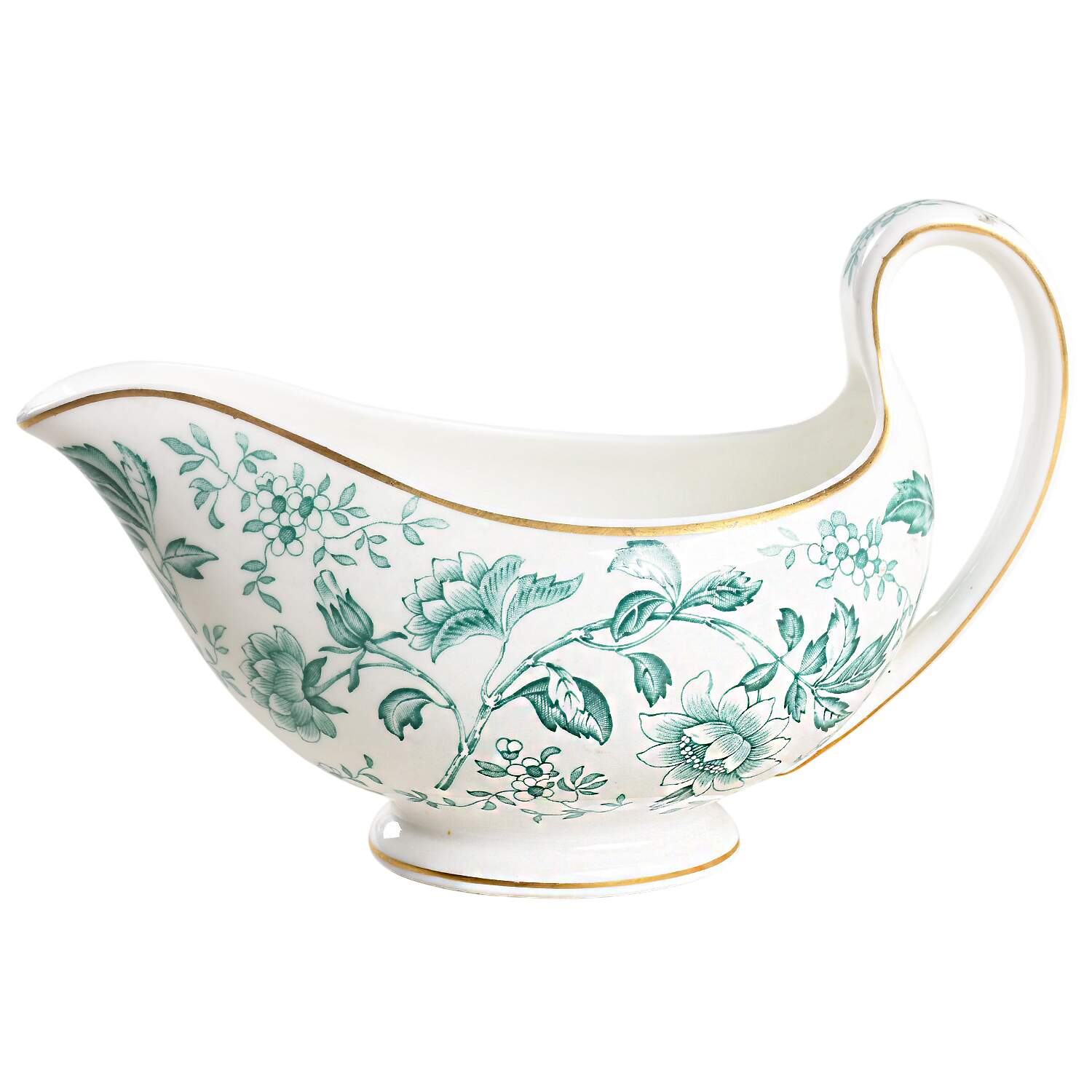 Avon Green Gravy Boat by Wedgwood-1
