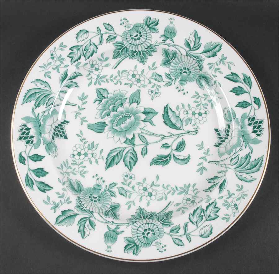Avon Green 13" Chop Plate (Round Platter) by Wedgwood-1