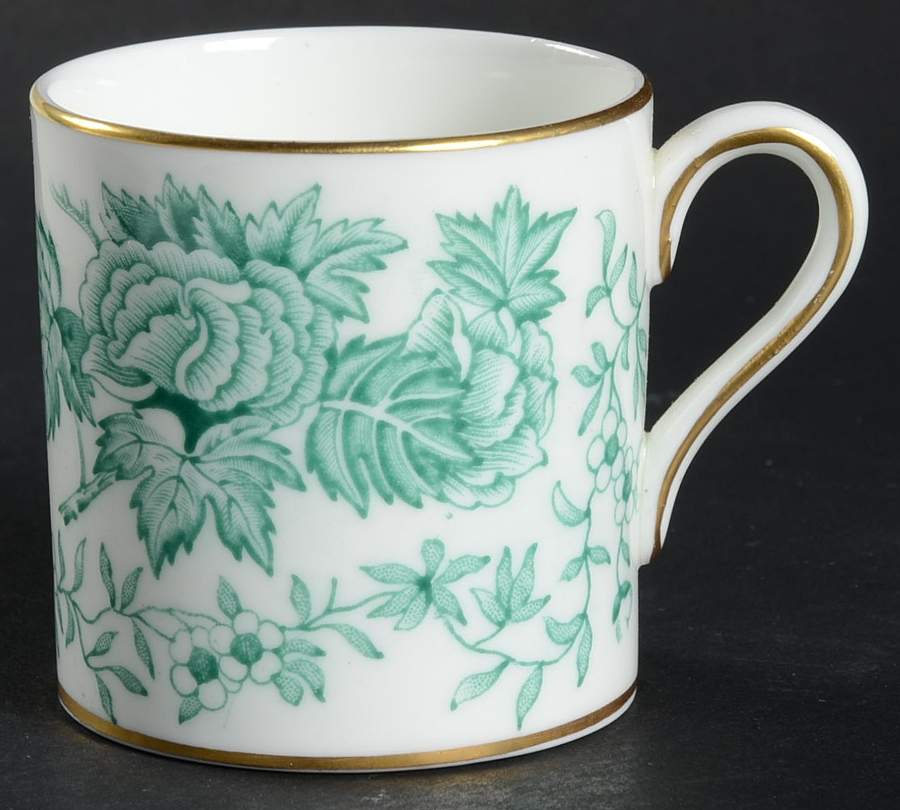 Avon Green Flat Demitasse Cup by Wedgwood-1