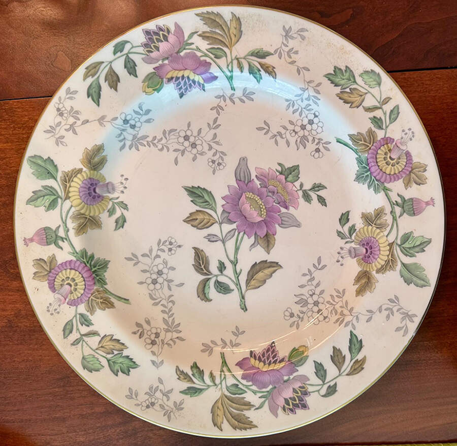 Avon Multicolor 15" Chop Plate (Round Platter) by Wedgwood-1