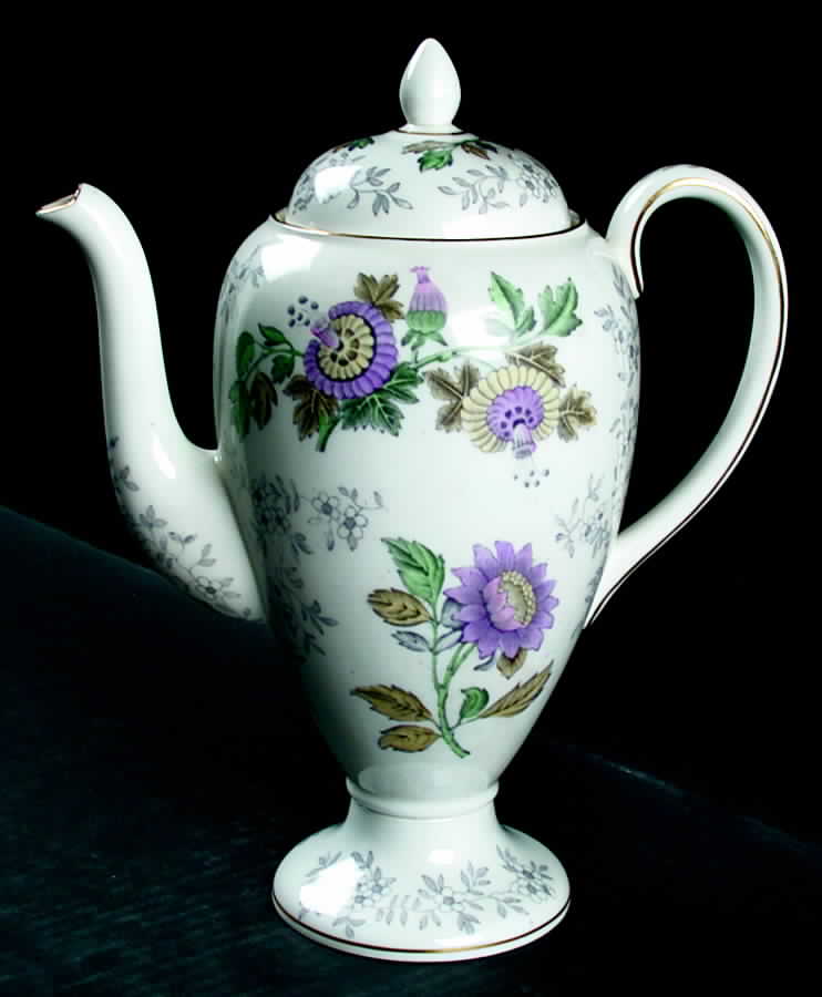 Avon Multicolor Coffee Pot & Lid by Wedgwood-1