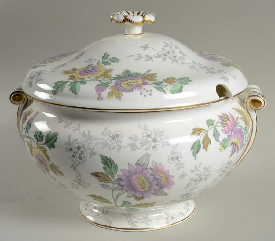 Avon Multicolor Tureen &  Lid by Wedgwood-1