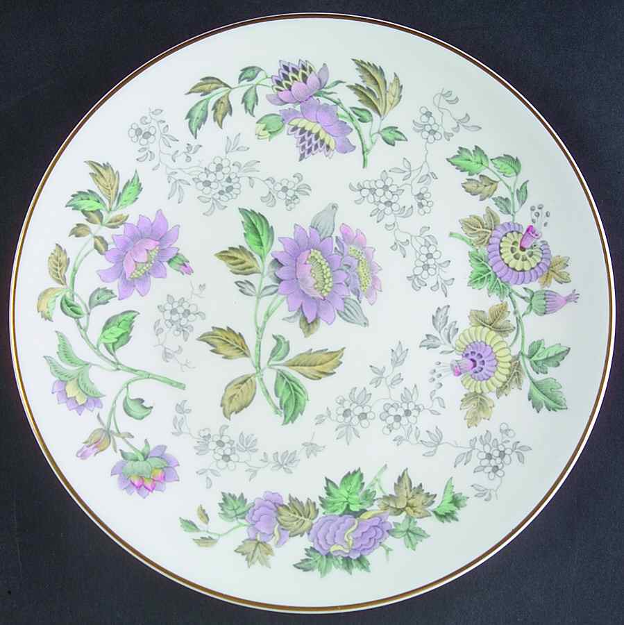 Avon Multicolor Cake Plate by Wedgwood-1