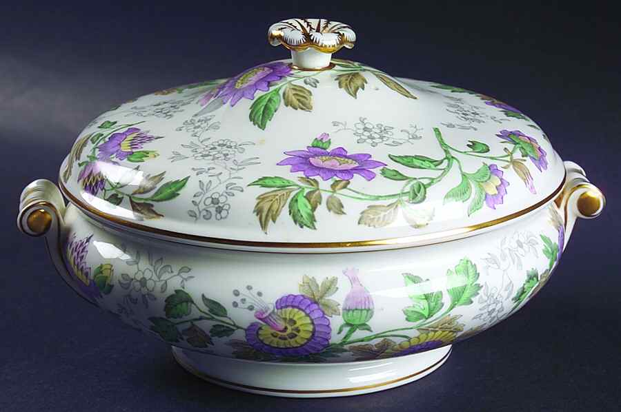 Avon Multicolor Round Covered Vegetable by Wedgwood-1