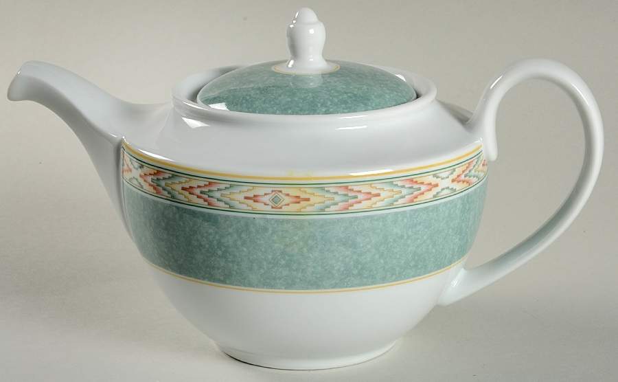 Aztec Teapot & Lid by Wedgwood-1