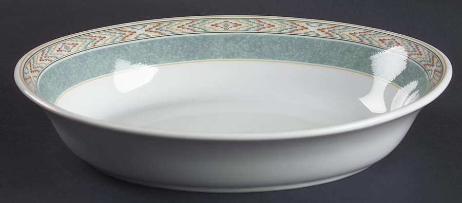 Aztec 9" Oval Vegetable Bowl by Wedgwood-1