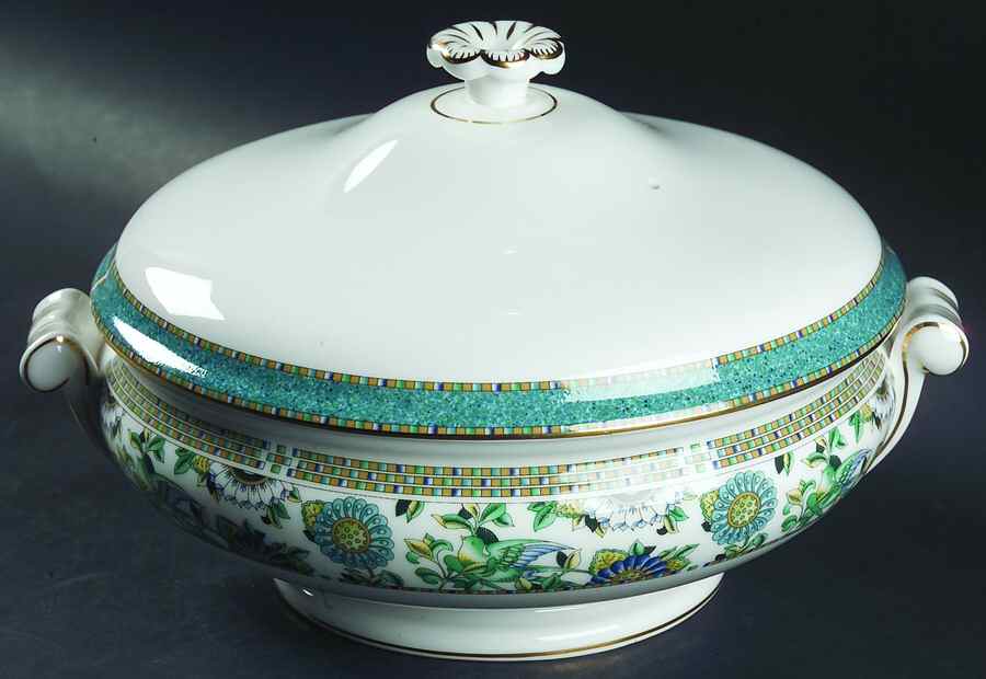 Babylon Round Covered Vegetable by Wedgwood-1