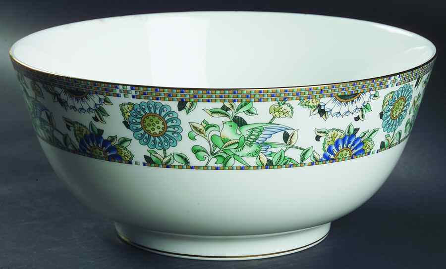 Babylon 10" Large Salad Serving Bowl by Wedgwood-1