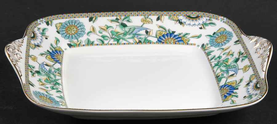 Babylon Square Handled Cake Plate by Wedgwood-1