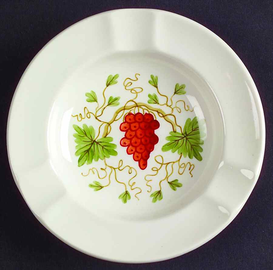 Bacchus Red Small Ashtray by Wedgwood-1