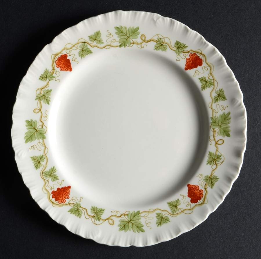 Bacchus Red Bread & Butter Plate by Wedgwood-1