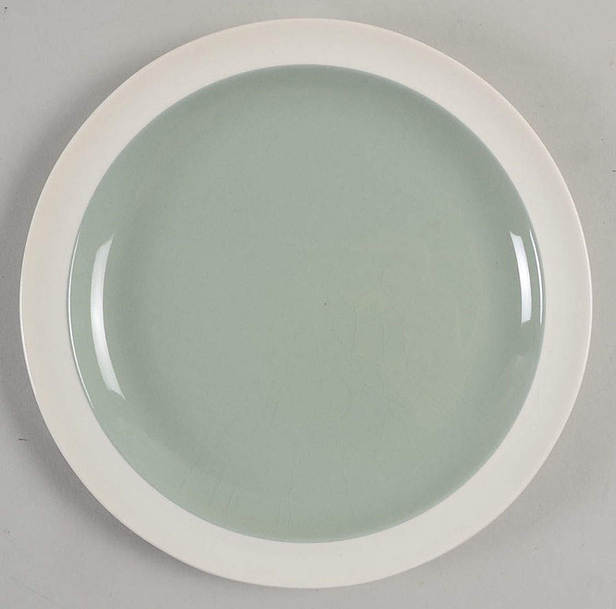 Barlaston Green Dessert/Pie Plate by Wedgwood-1