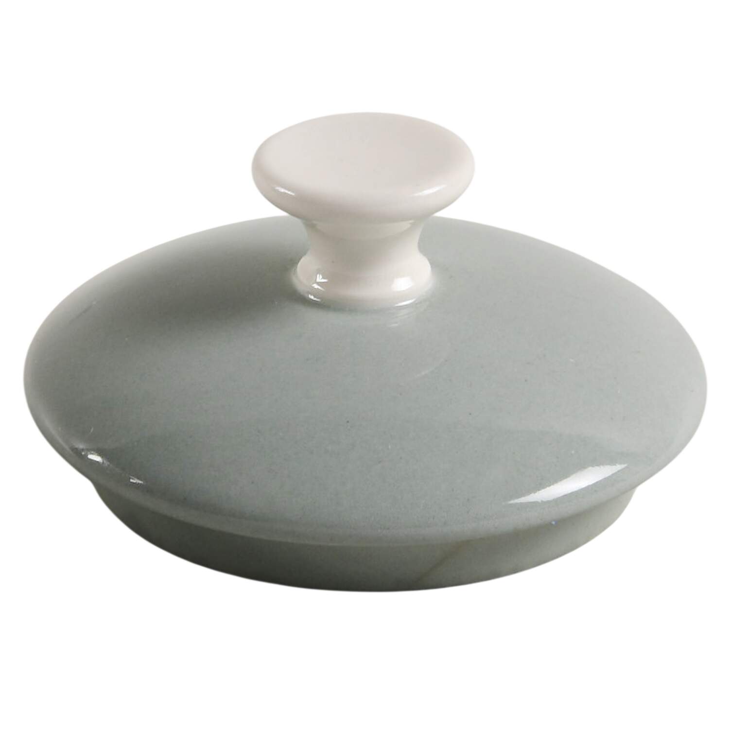 Barlaston Green Lid for Sugar Bowl by Wedgwood-1