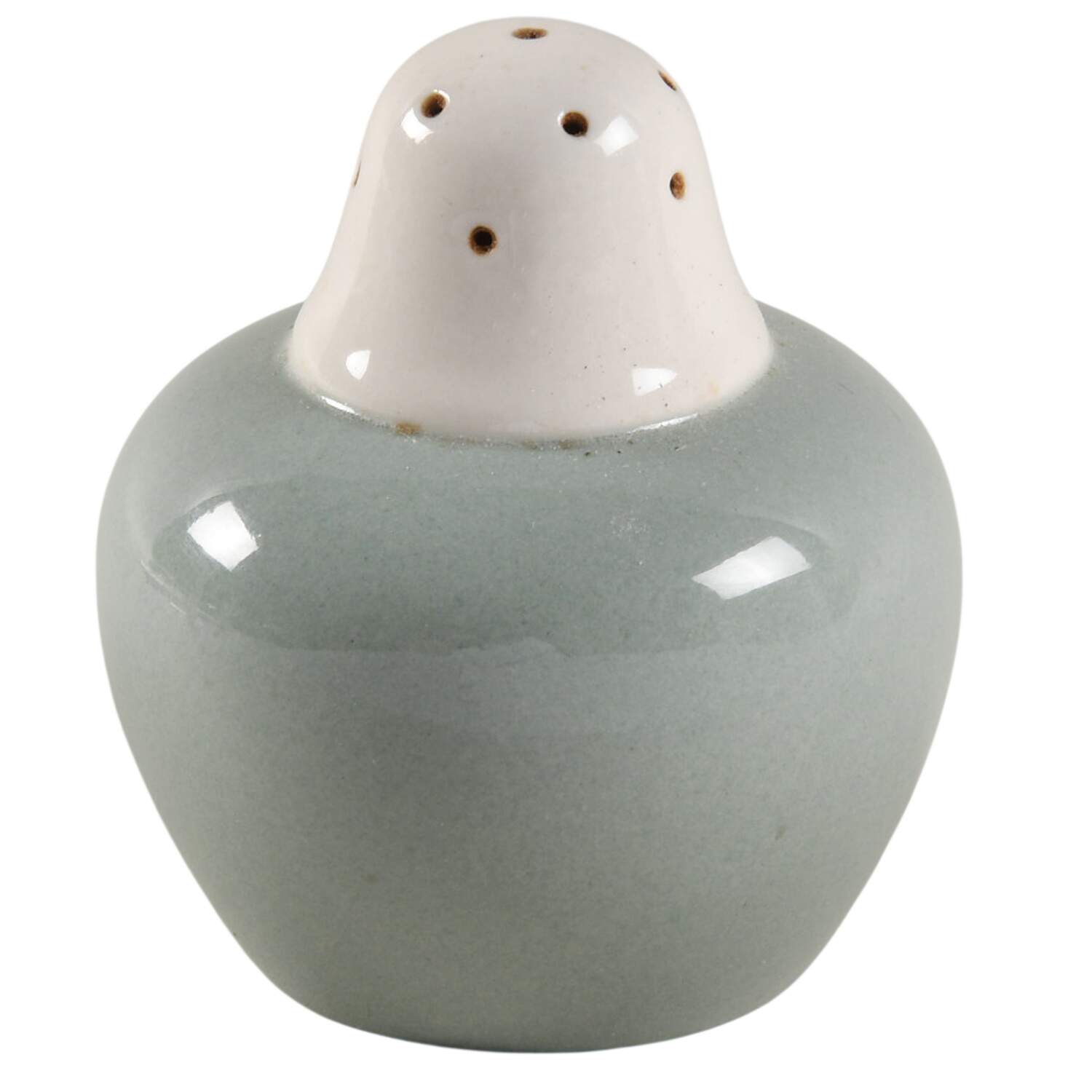 Barlaston Green Pepper Shaker by Wedgwood-1