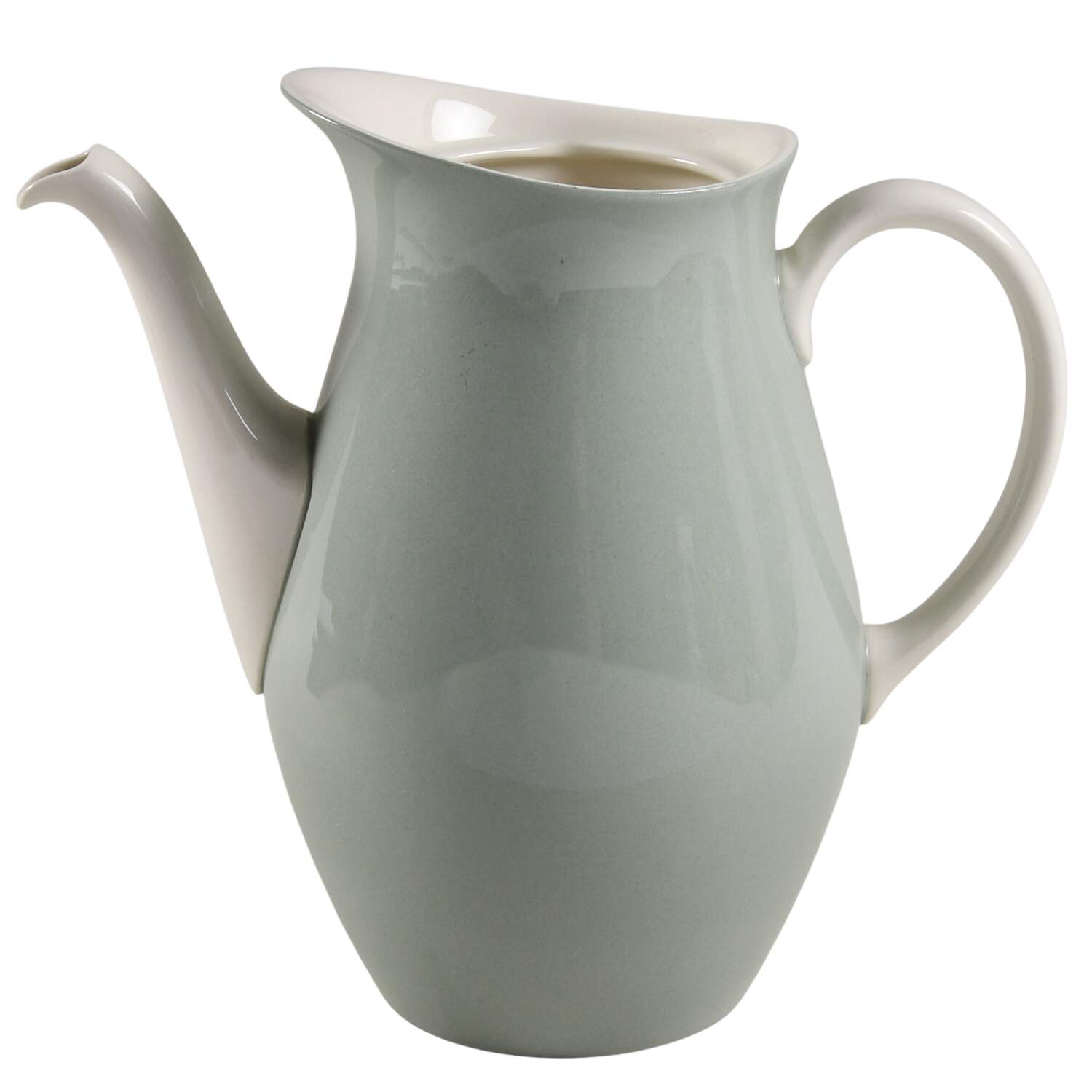 Barlaston Green Coffee Pot No Lid by Wedgwood-1