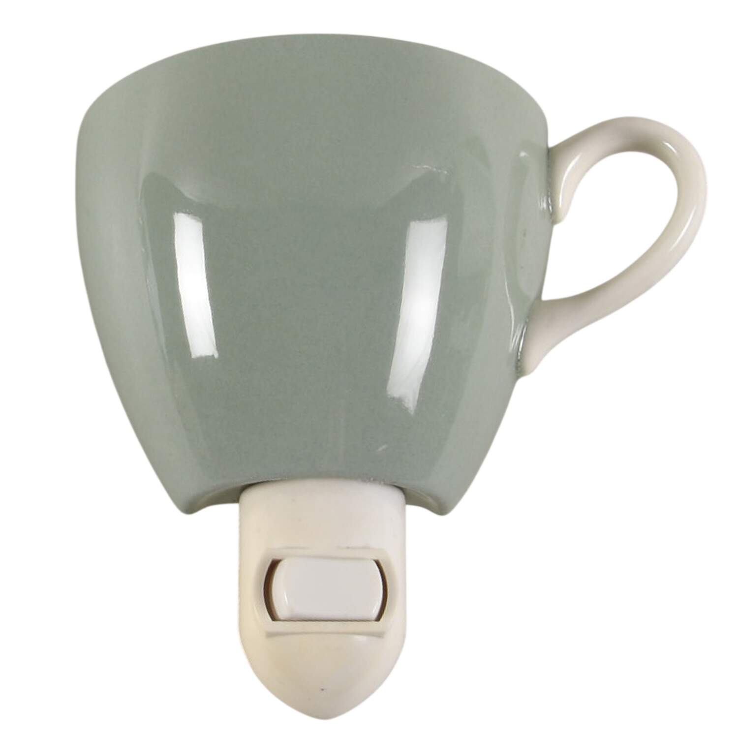 Barlaston Green 1 5/8" + cup (H) Night Light/Cup HC by Wedgwood-1