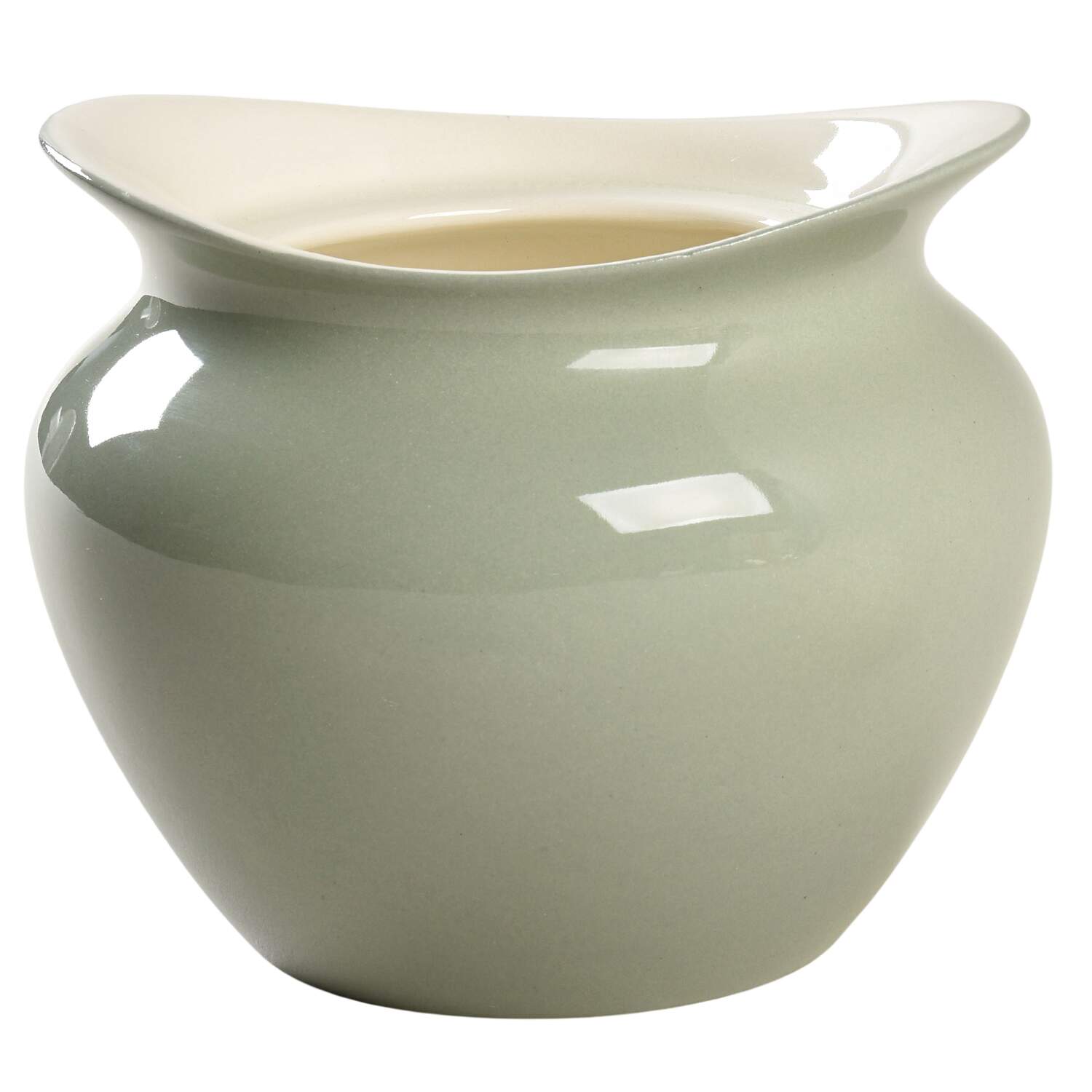 Barlaston Green Sugar Bowl No Lid by Wedgwood-1