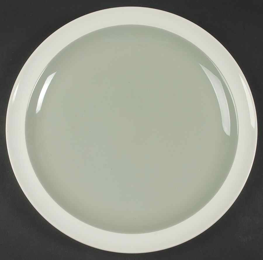 Barlaston Green 12" Chop Plate (Round Platter) by Wedgwood-1