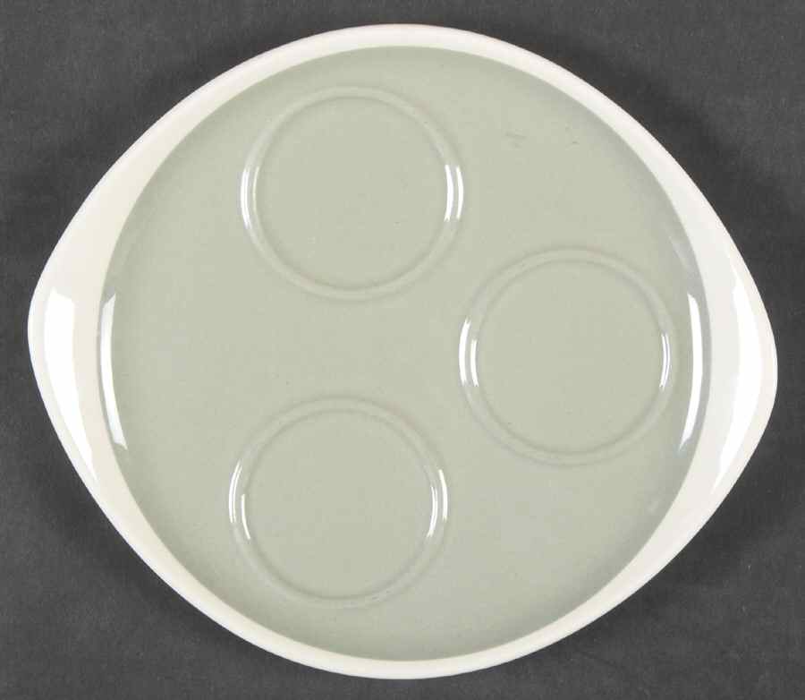 Barlaston Green Tray for Salt/Pepper/Mustard Set by Wedgwood-1