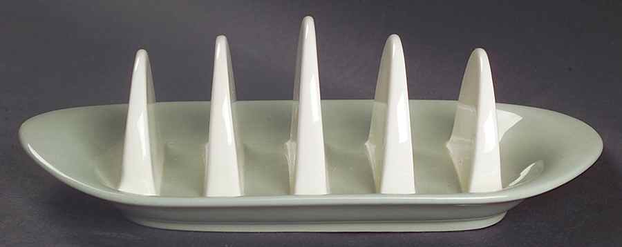 Barlaston Green Toast Server by Wedgwood-1