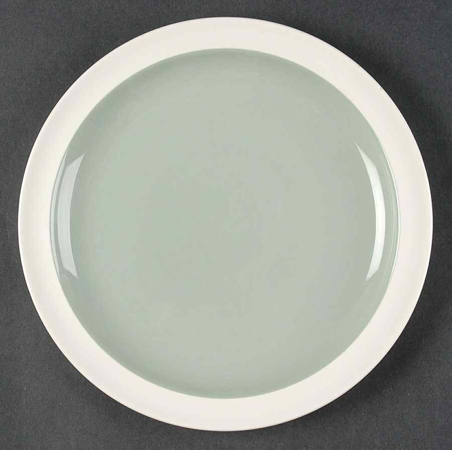 Barlaston Green Salad Plate by Wedgwood-1