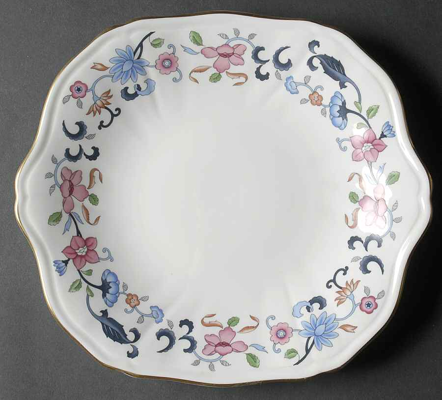 Bainbridge Square Handled Cake Plate by Wedgwood-1