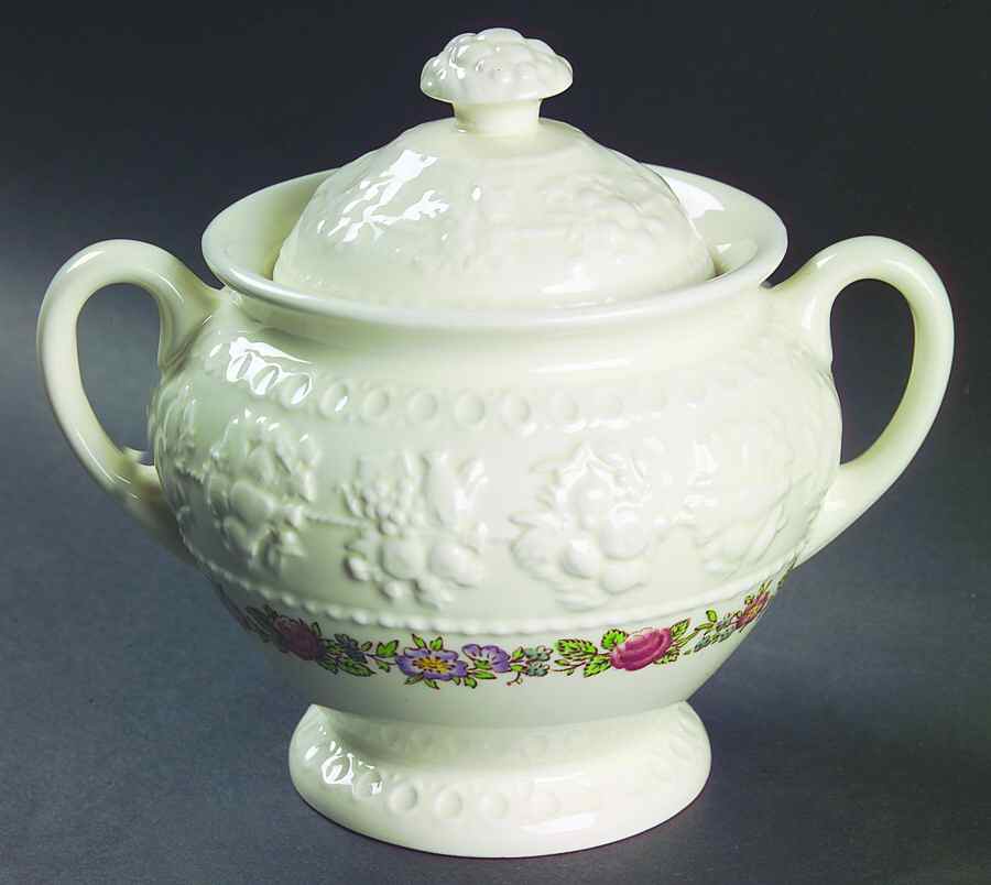 Balmoral Sugar Bowl & Lid by Wedgwood-1