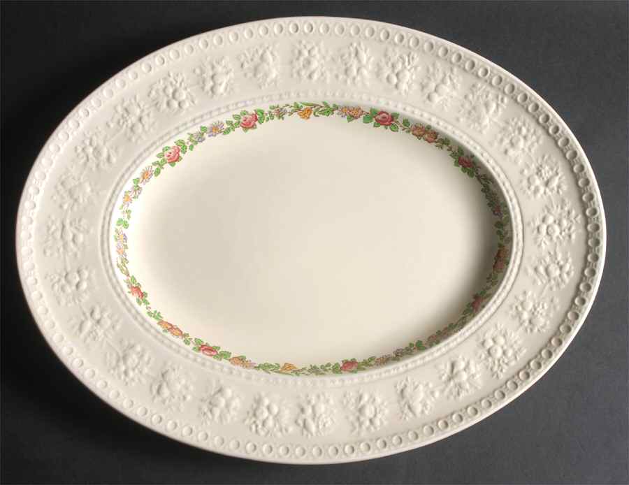 Balmoral 15" Oval Serving Platter by Wedgwood-1