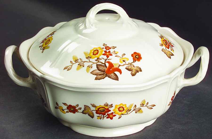 Bangkok Round Covered Vegetable by Wedgwood-1