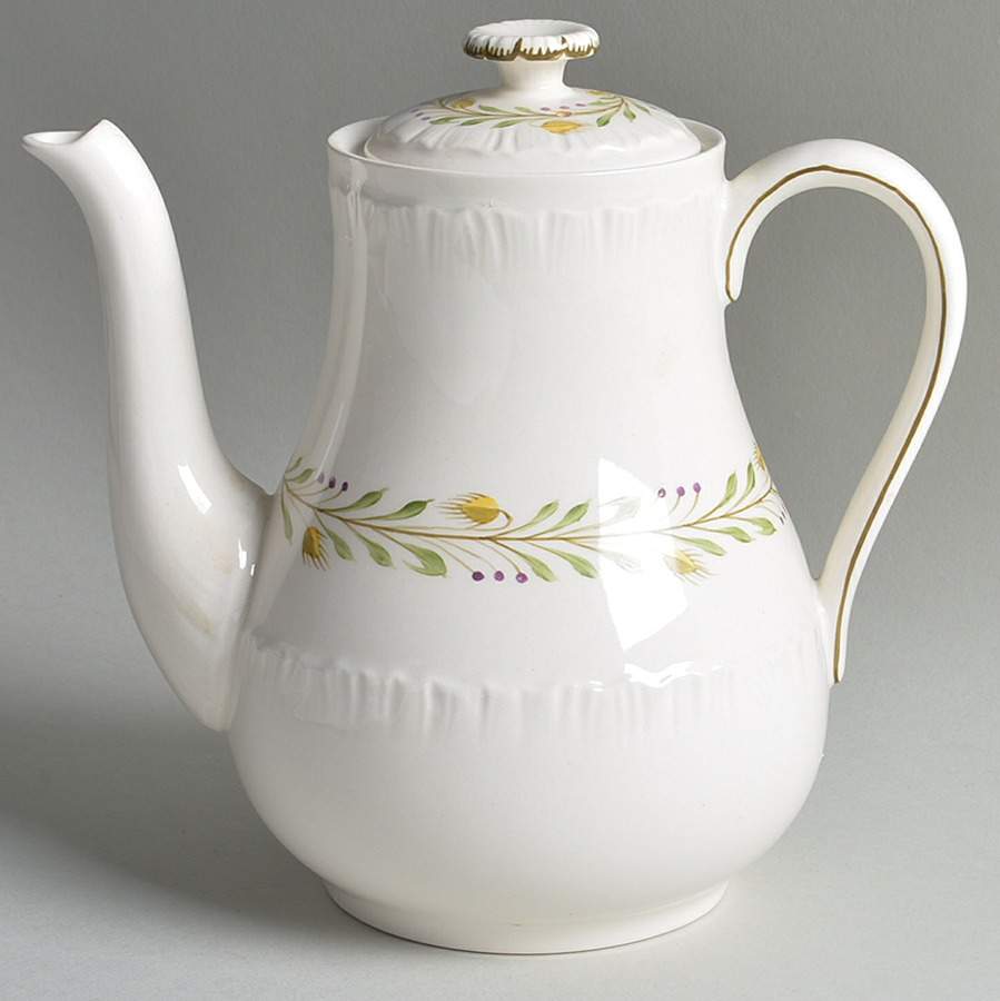 Barley Coffee Pot & Lid by Wedgwood-1