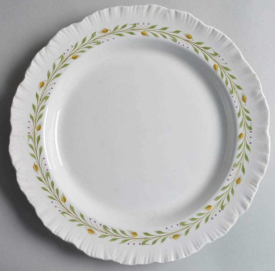 Barley 13" Chop Plate (Round Platter) by Wedgwood-1