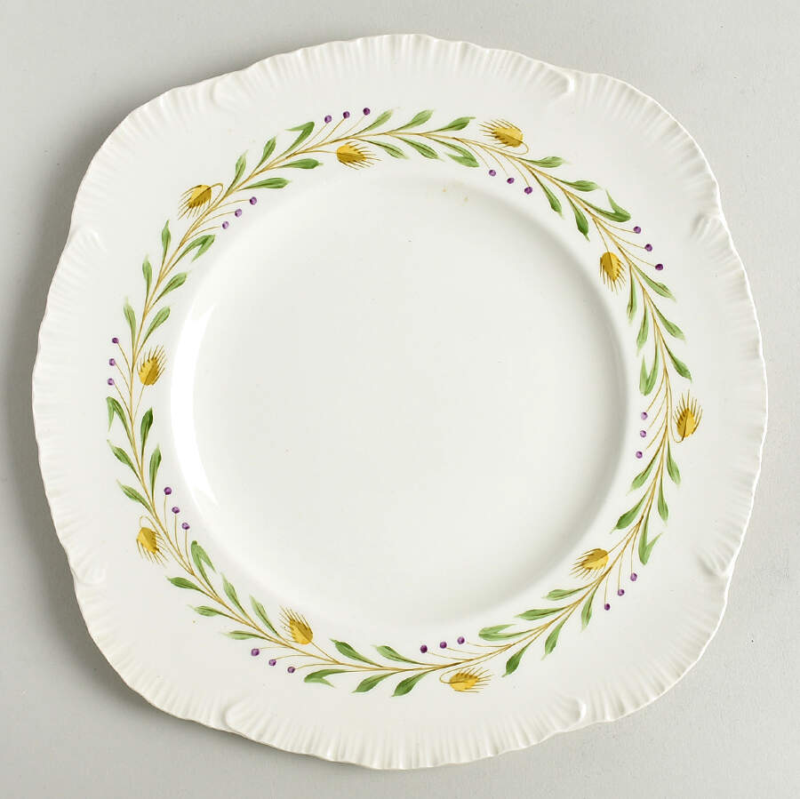 Barley Square Luncheon Plate by Wedgwood-1