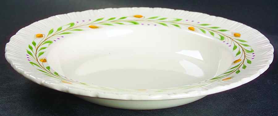 Barley Rim Soup Bowl by Wedgwood-1